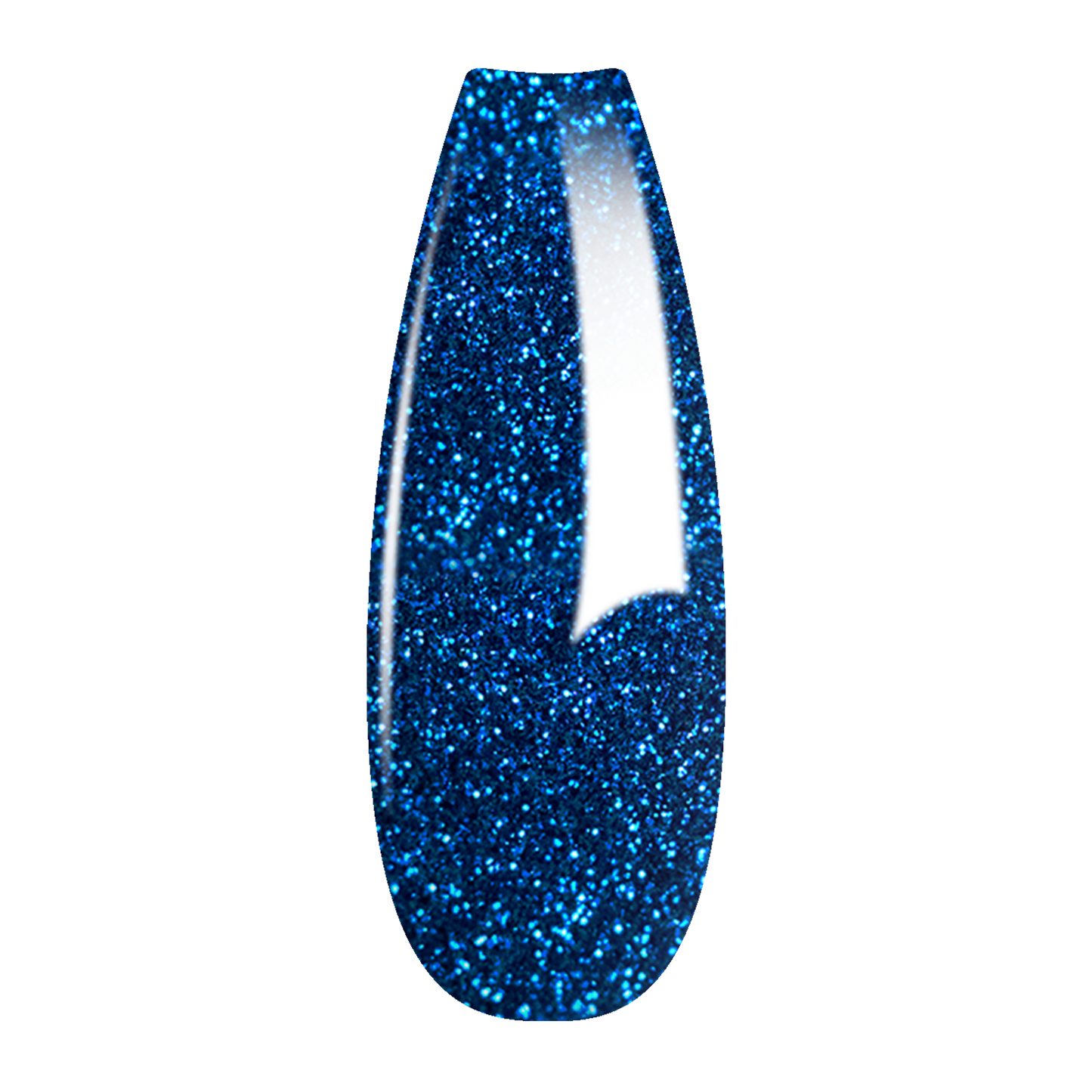 French Glitter Nail Art - Blue Colors - GF01