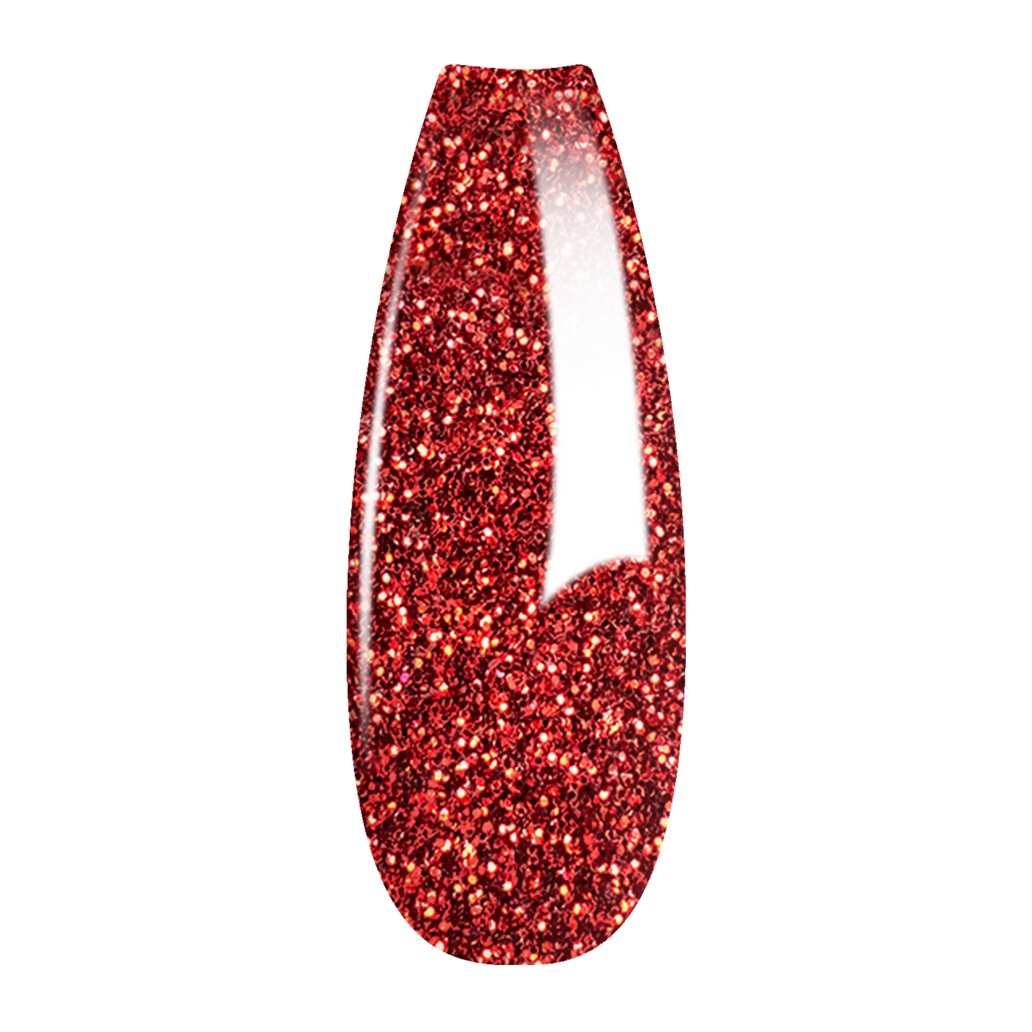 French Glitter Nail Art - Red Colors - GF03