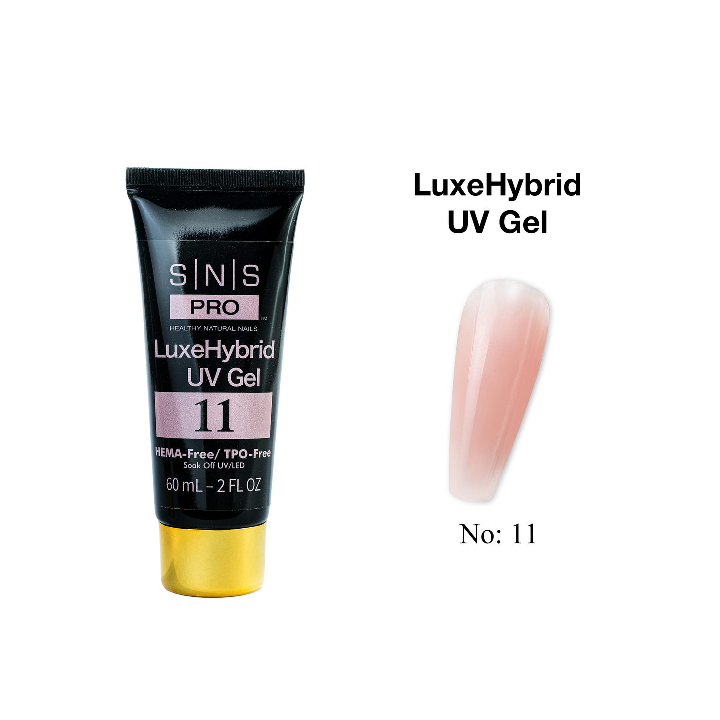 SNS LuxeHybrid UV Gel - 11 - 60ml