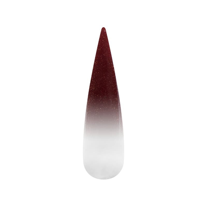 Air Ombre Spray Powder Nails - Brown Maroon Colors - AO066
