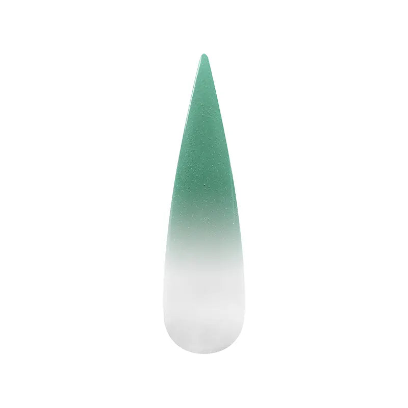 Air Ombre Spray Powder Nails -Green Aqua Colors - AO008