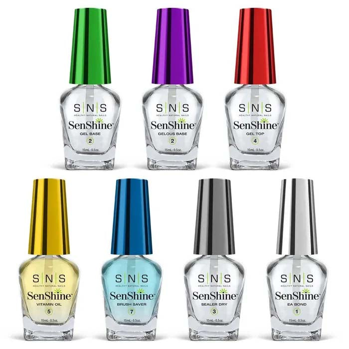 SNS SenShine Dip Essentials - (7 Bottle) Master Set - 0.5oz