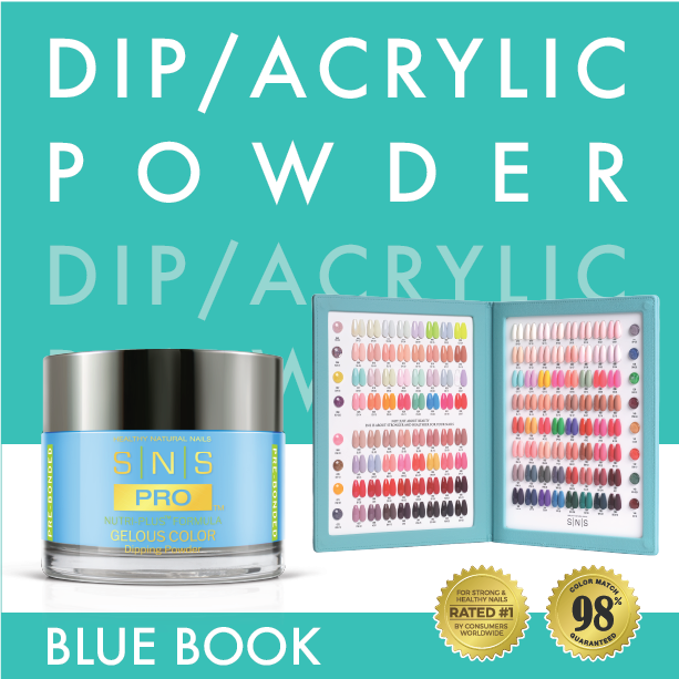 SNS Pro - Blue Book Collection - Dip/Acrylic Powder - 144 Colors Bundle