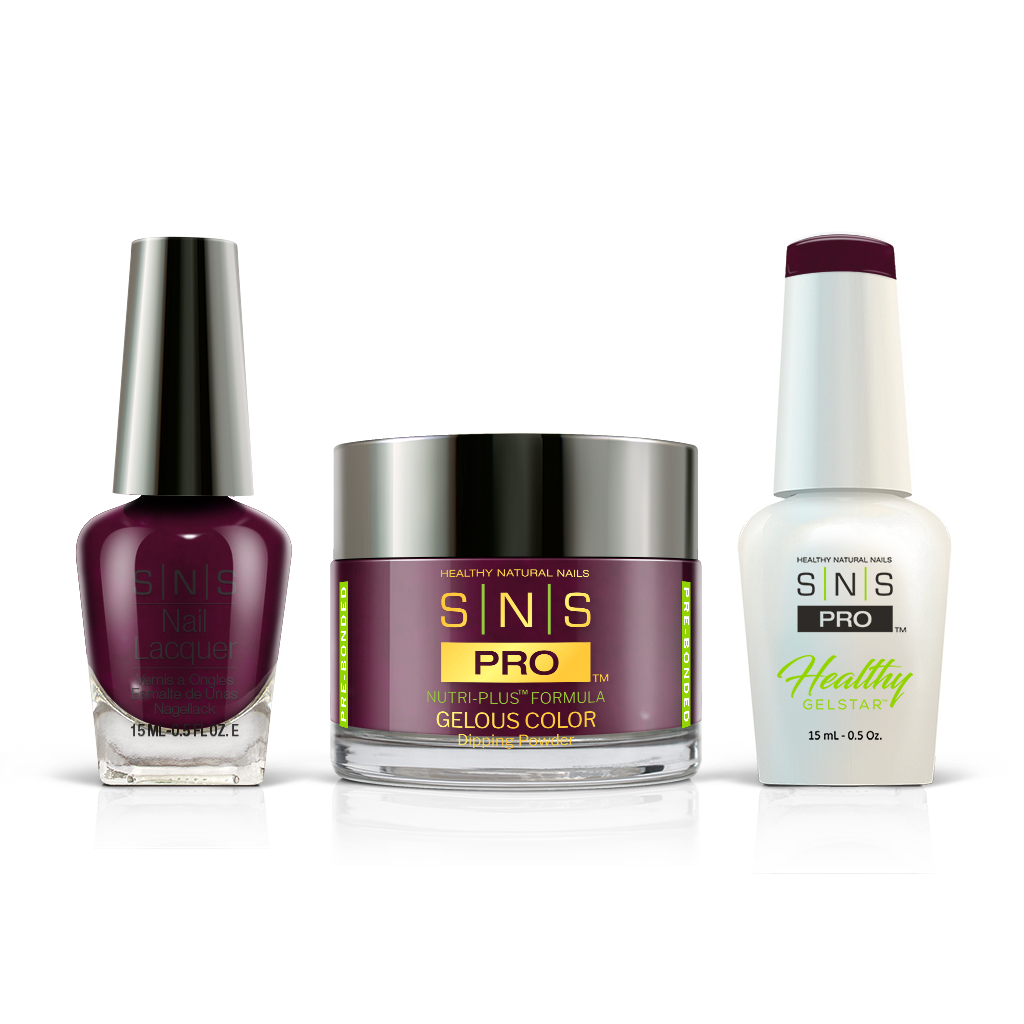 SNS Pro - Burgundy Book Collection - 3in1 - #059