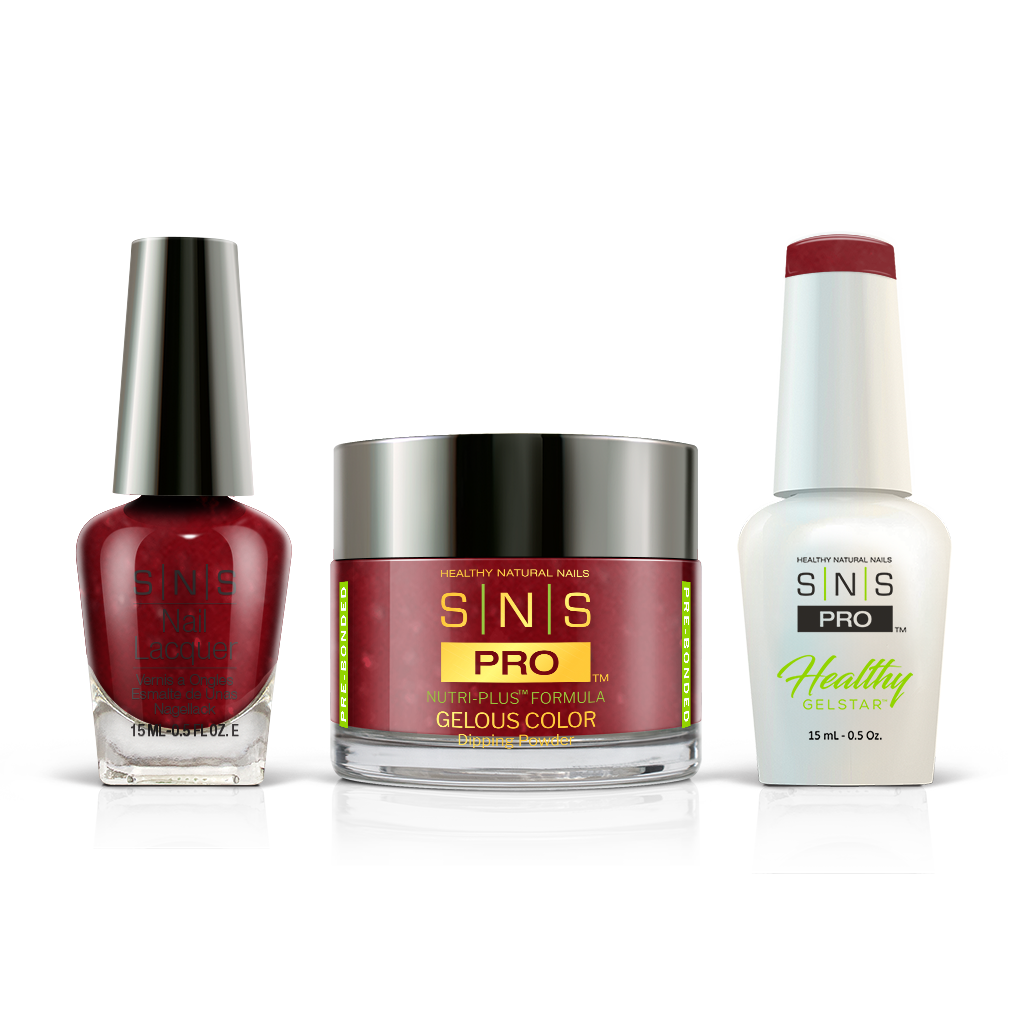SNS Pro - Burgundy Book Collection - 3in1 - #046