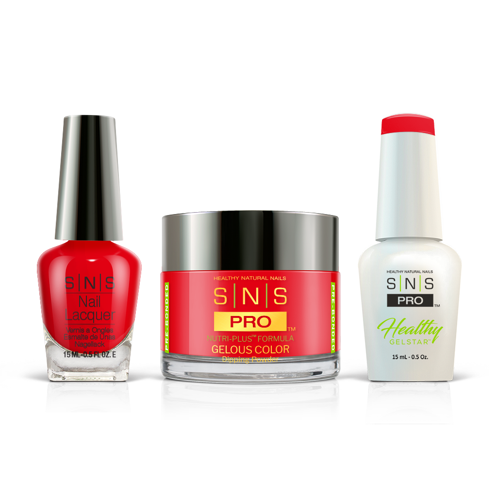 SNS Pro - Burgundy Book Collection - 3in1 - #115