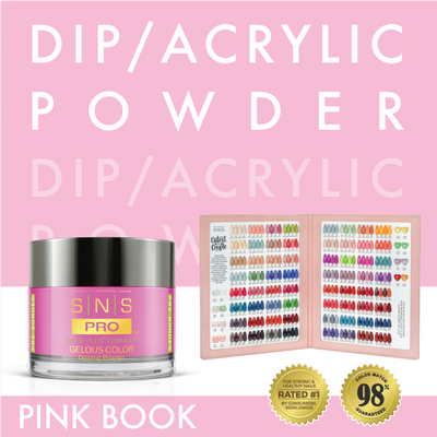 SNS Pro - Pink Book Collection - Dip/Acrylic Powder - 144 Colors Bundle