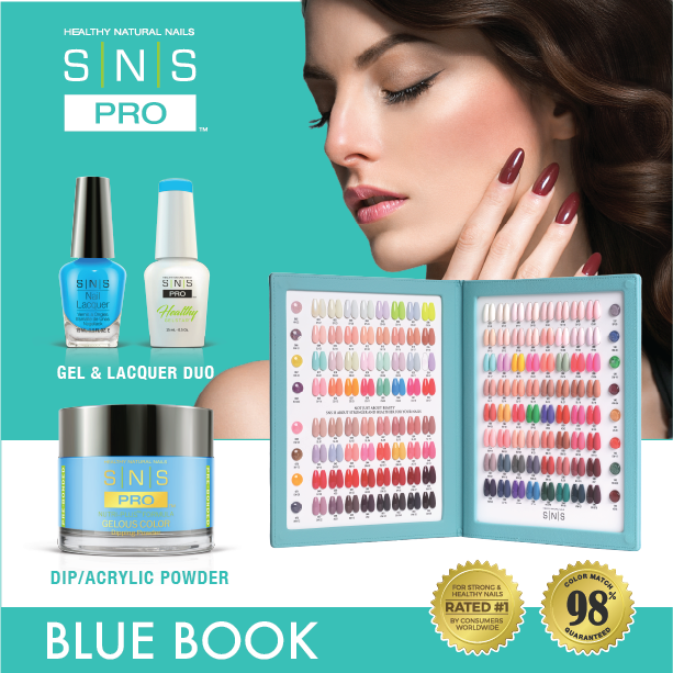 SNS Pro Blue Book Collecton 144 Colors
