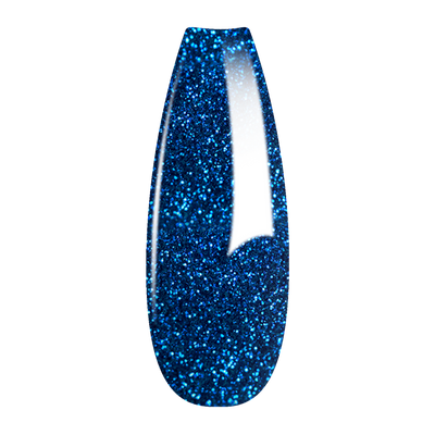 French Glitter Nail Art - Blue Colors - GF01