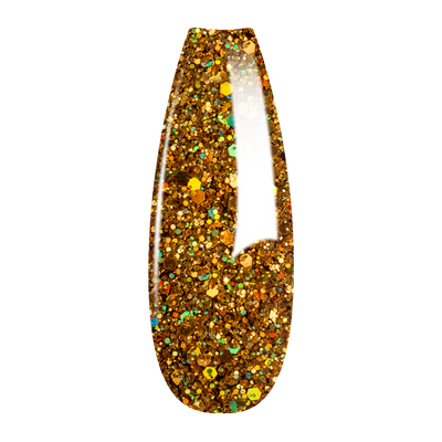 Ombre Glitter Nail Art - Yellow Colors - GO02