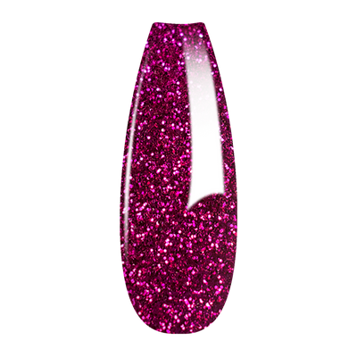 French Glitter Nail Art - Magenta Colors - GF10