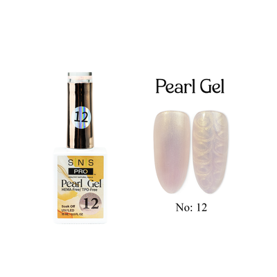 SNS Pearl Gel Collection - 12 - Gel Polish 0.5oz