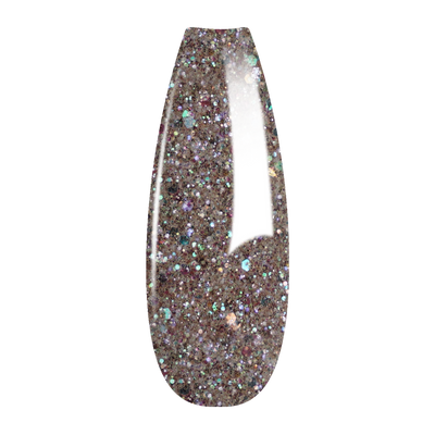 Ombre Glitter Nail Art - Pale Pink Colors - GO12