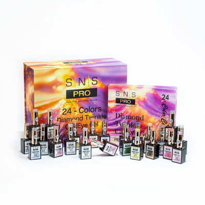 SNS Cat Eyes - Set 24 Colors - Diamond Twinkle Collection