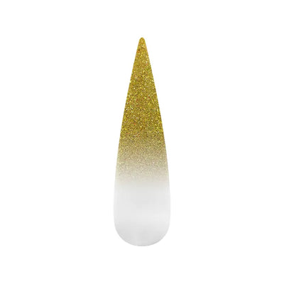 Air Ombre Spray Powder Nails - Metallic Gold Colors - AO145