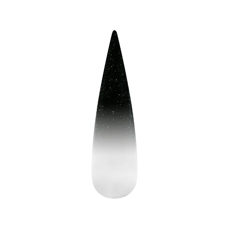 Air Ombre Spray Powder Nails -Black Colors - AO026