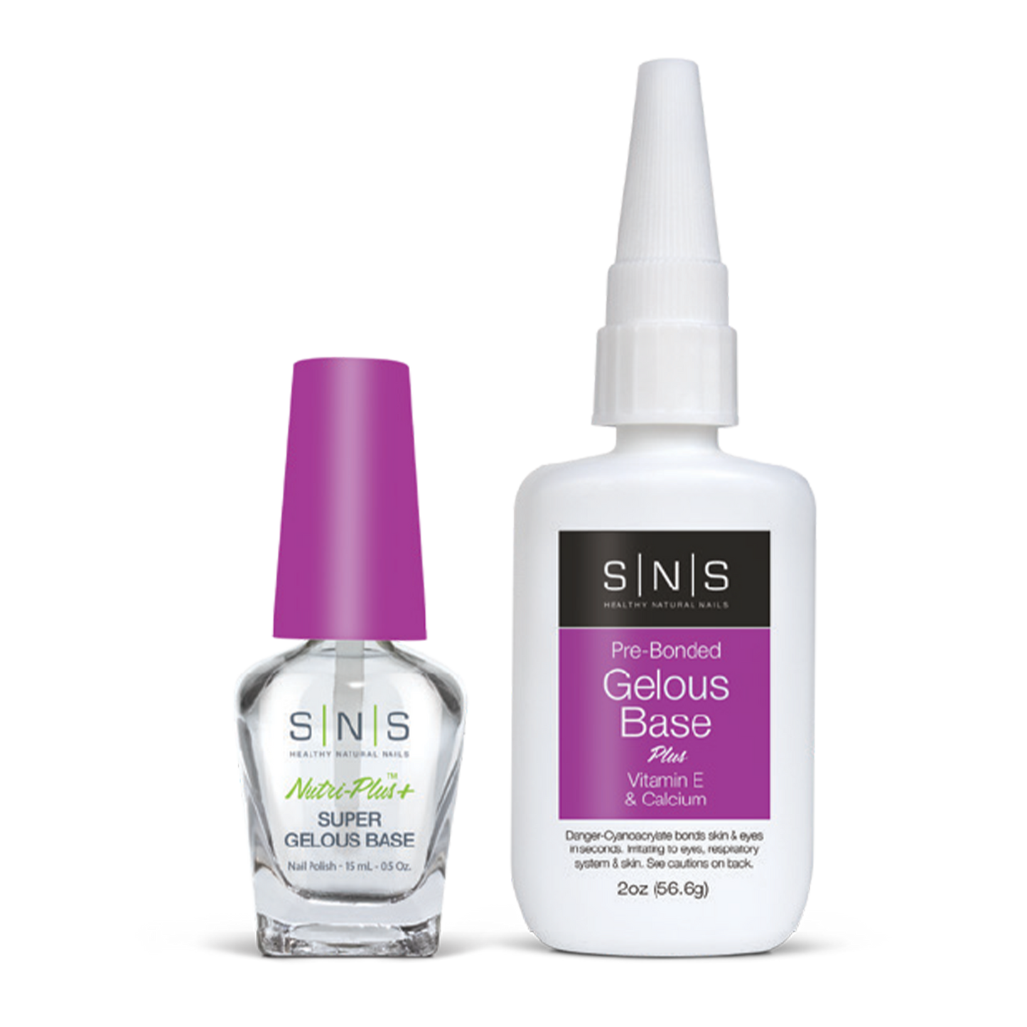 SNS Dip Essentials - Gelous Base With Calcium & Vitamin E