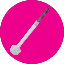 Replacement Brushes (2 ct.) - fits PRO 0.5 oz bottles