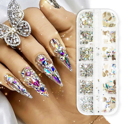 BlingStones Pro 06 - Rhinestone Art Box - Butterflies