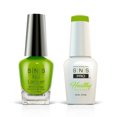 SNS Pro - Yellow Green Book Collection - Gel & Lacquer Duo - #023