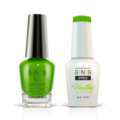 SNS Pro - Yellow Green Book Collection - Gel & Lacquer Duo - #054