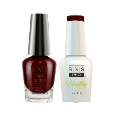 SNS Pro - Burgundy Book Collection - Gel & Lacquer Duo - #047