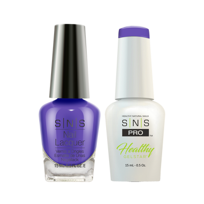 SNS Pro - Burgundy Book Collection - Gel & Lacquer Duo - #127