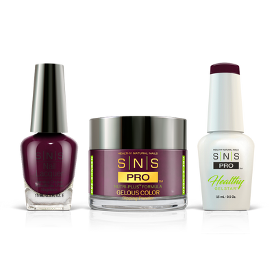 SNS Pro - Burgundy Book Collection - 3in1 - #059