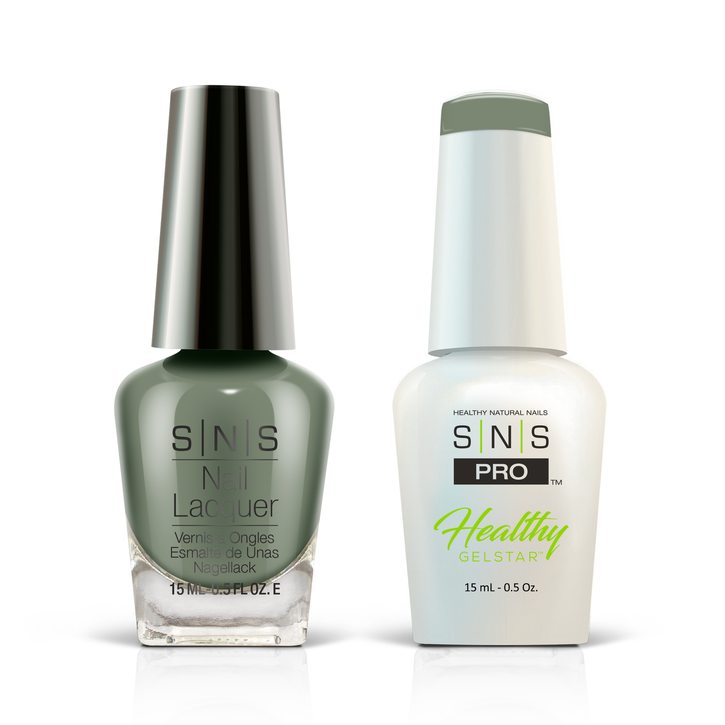 SNS Pro - Yellow Green Book Collection - Gel & Lacquer Duo - #081