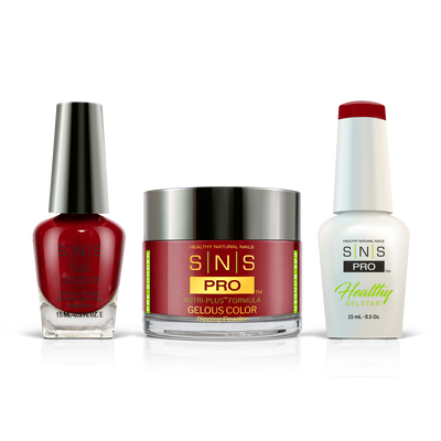 SNS Pro - Burgundy Book Collection - 3in1 - #118