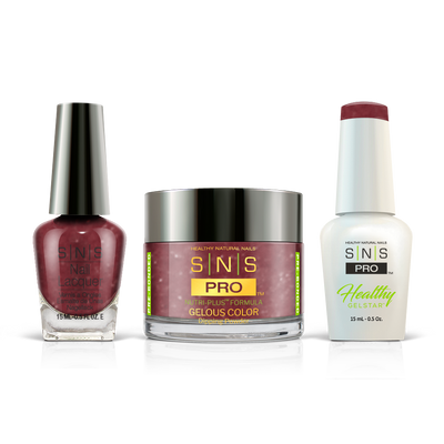 SNS Pro - Burgundy Book Collection - 3in1 - #064