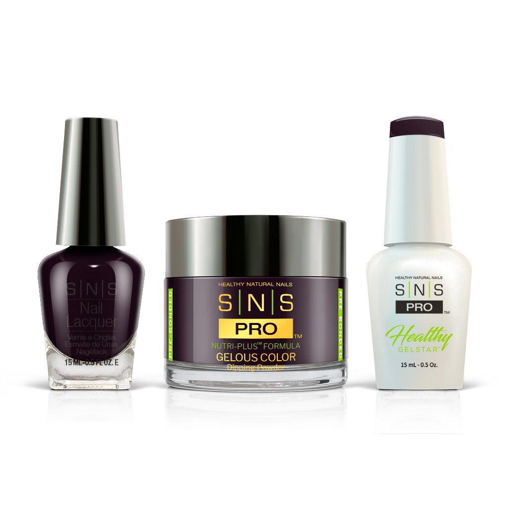 SNS Pro - Burgundy Book Collection - 3in1 - #134