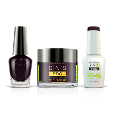 SNS Pro - Burgundy Book Collection - 3in1 - #134