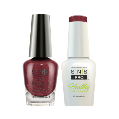 SNS Pro - Burgundy Book Collection - Gel & Lacquer Duo - #064