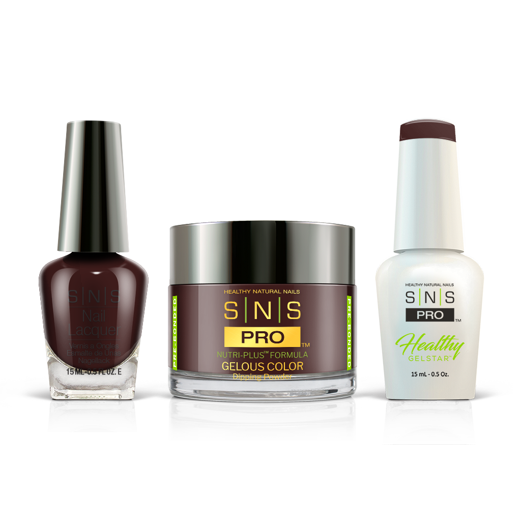 SNS Pro - Burgundy Book Collection - 3in1 - #131