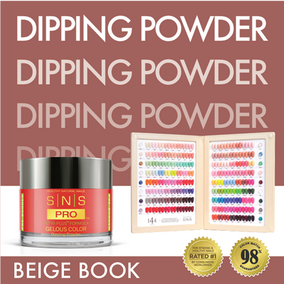 SNS Pro - Beige Book Collection - Dipping Powder  - 144 Colors Bundle