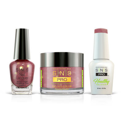 SNS Pro - Burgundy Book Collection - 3in1 - #063